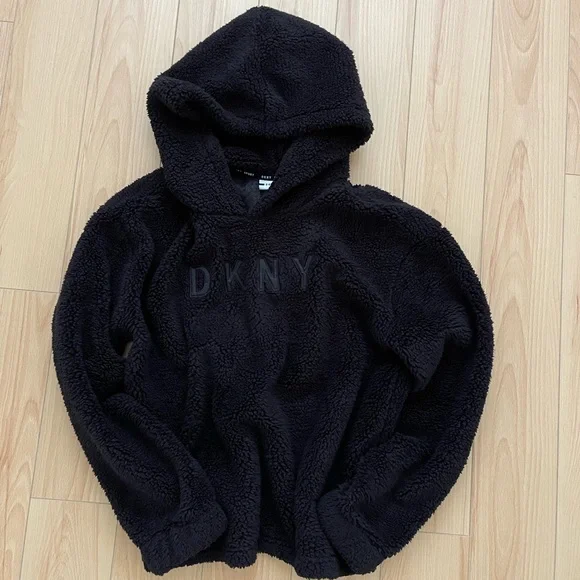 Dkny teddy store hoodie